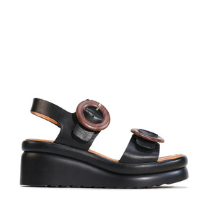 Menorcas Wedge - Black