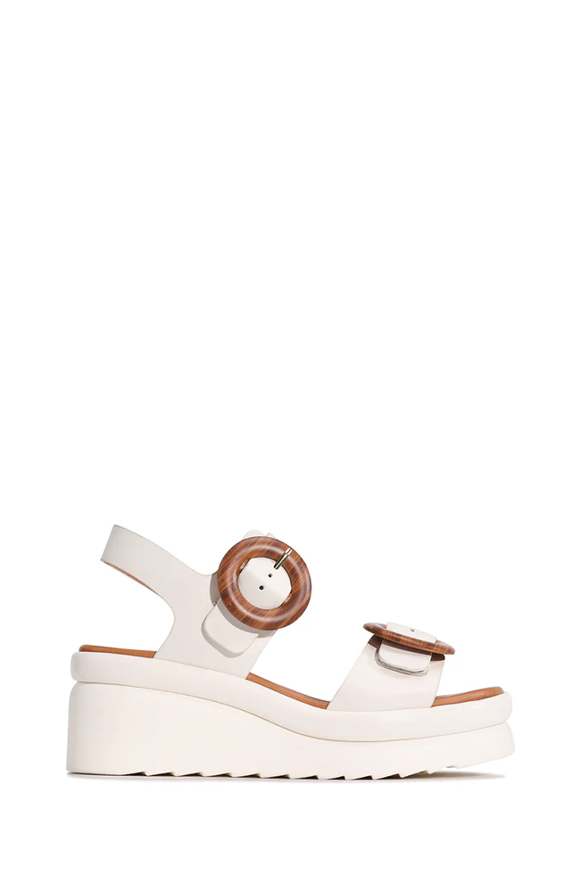 Menorcas Wedge - Bone