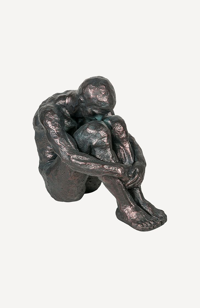 Migual Thinking Man Sculpture