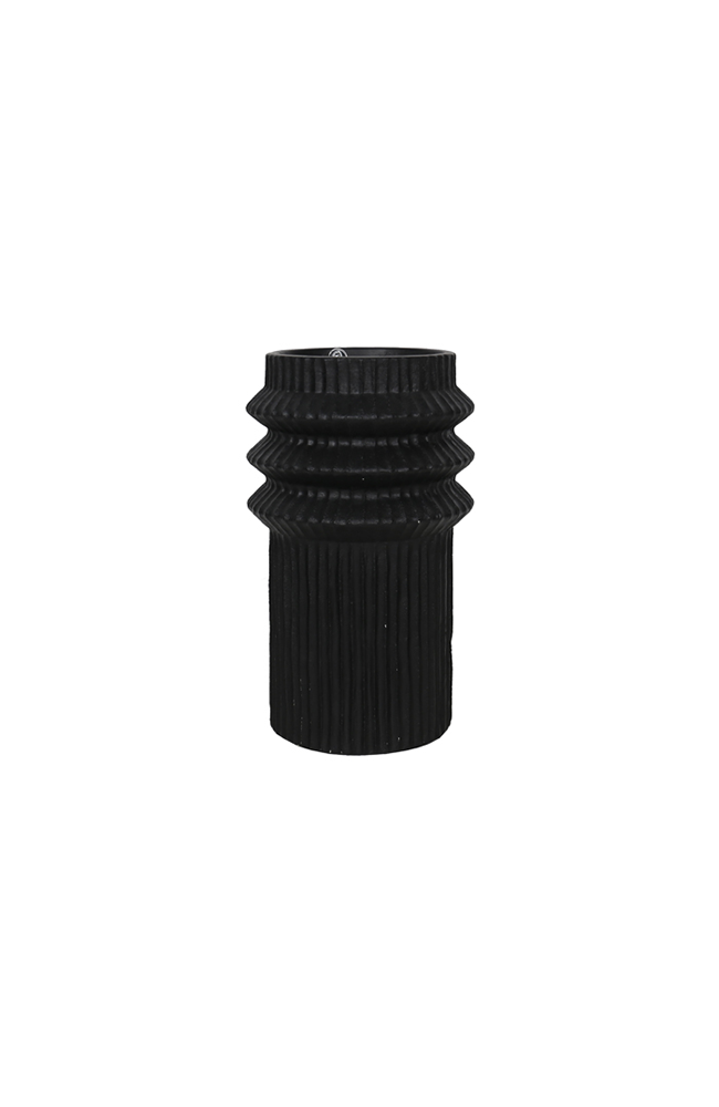 Black Magnesium Vase - Medium