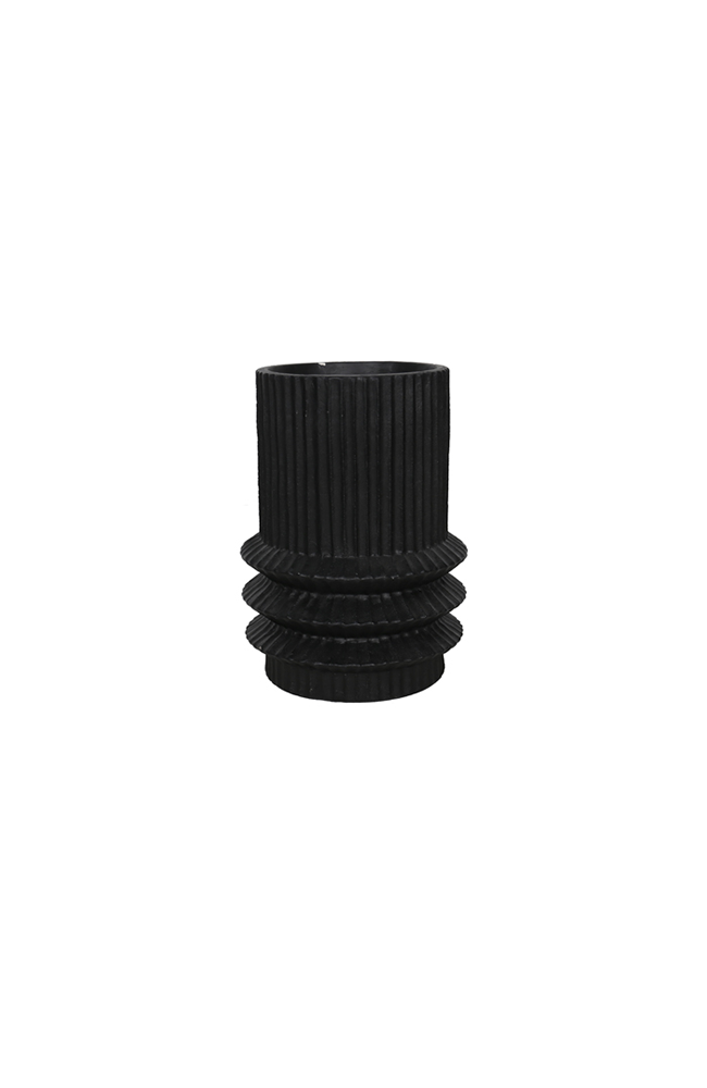 Black Magnesium Vase - Small