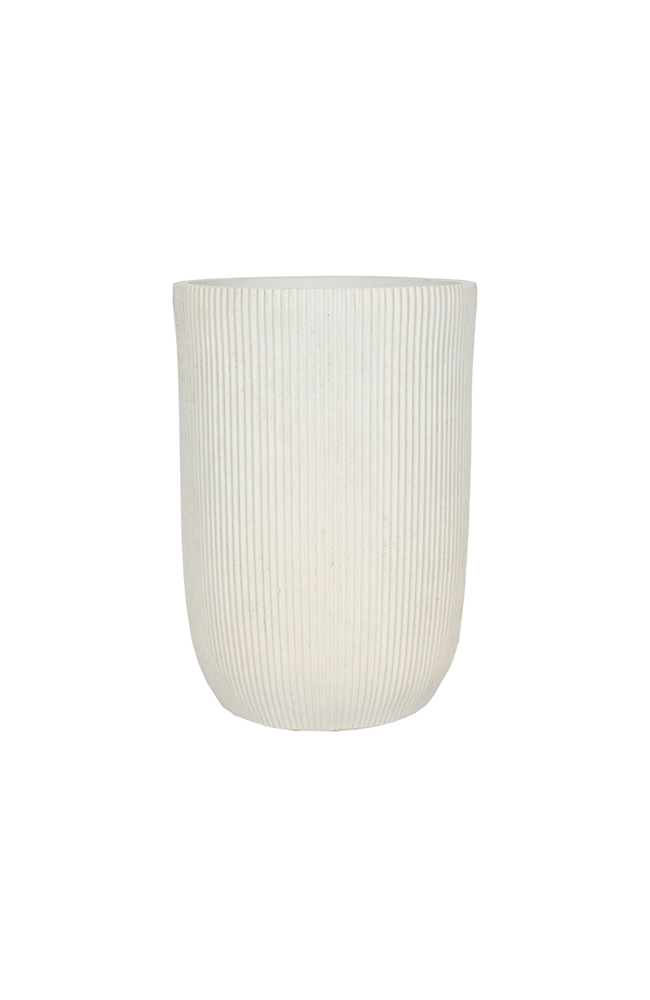 Taupe Magnesium Planter - Large