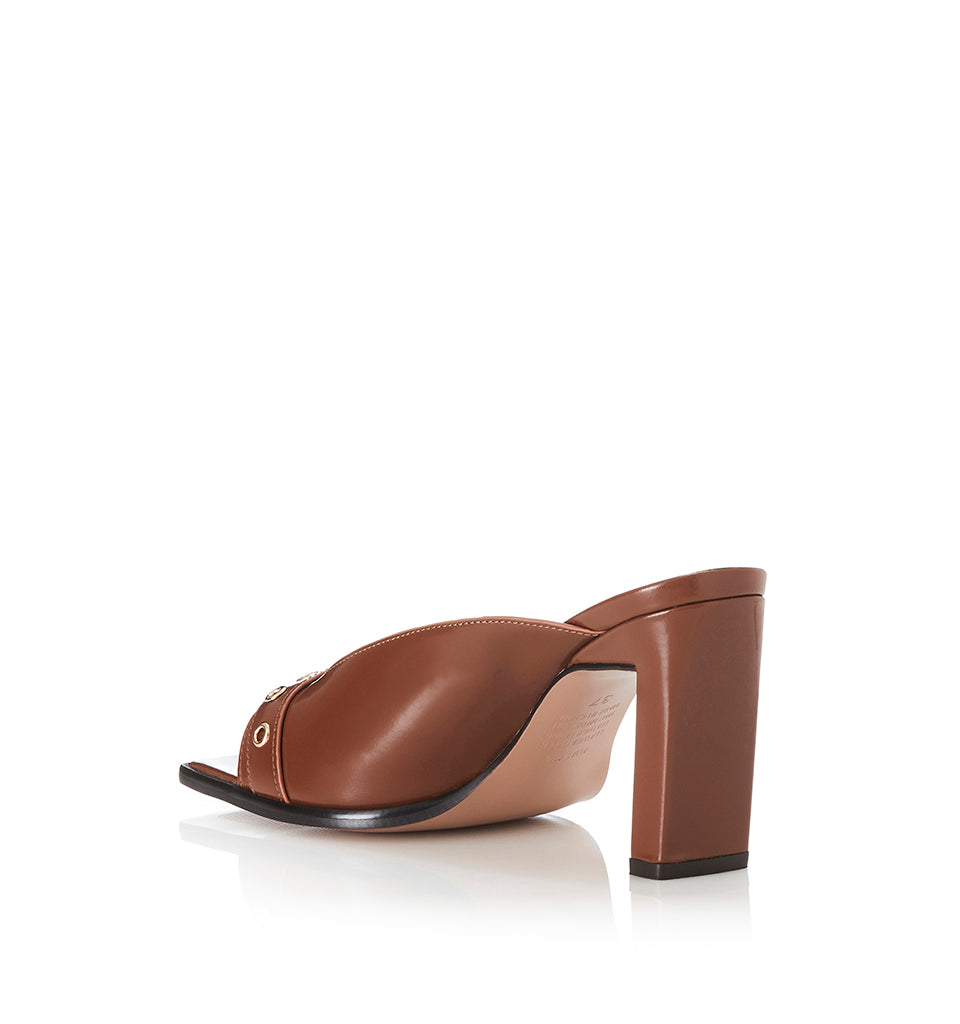 Naomi Mule Heel - Tan