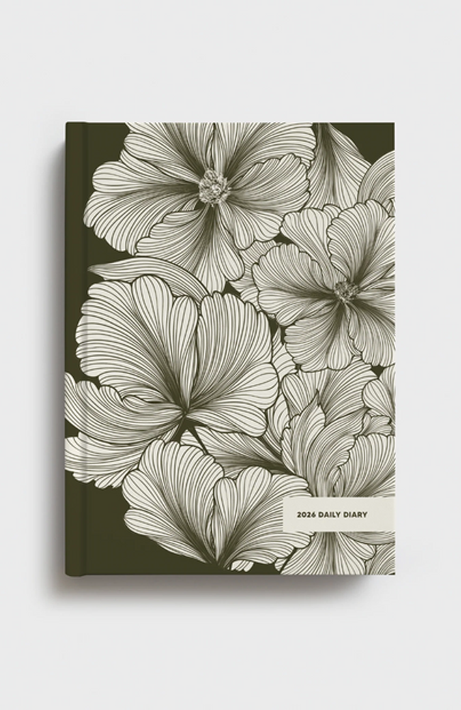 Daily Diary 2026 - Olive Deco