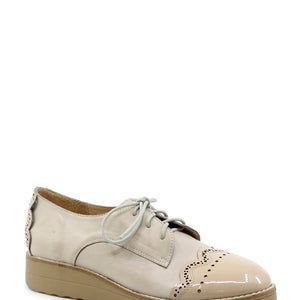 Oracles Lace Up - Cafe Patent