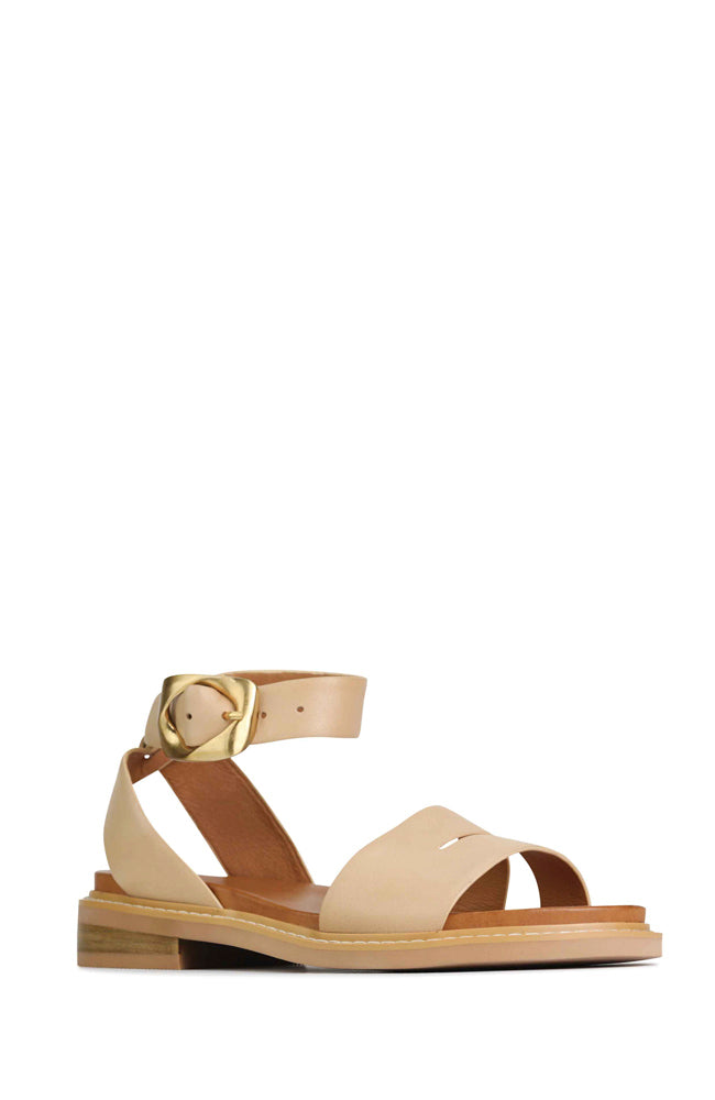 Ornamental Sandal - Nude