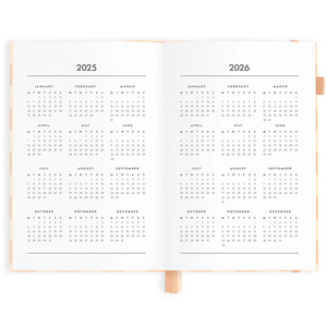 2025 A5 Horizontal Planner - Salmon Check