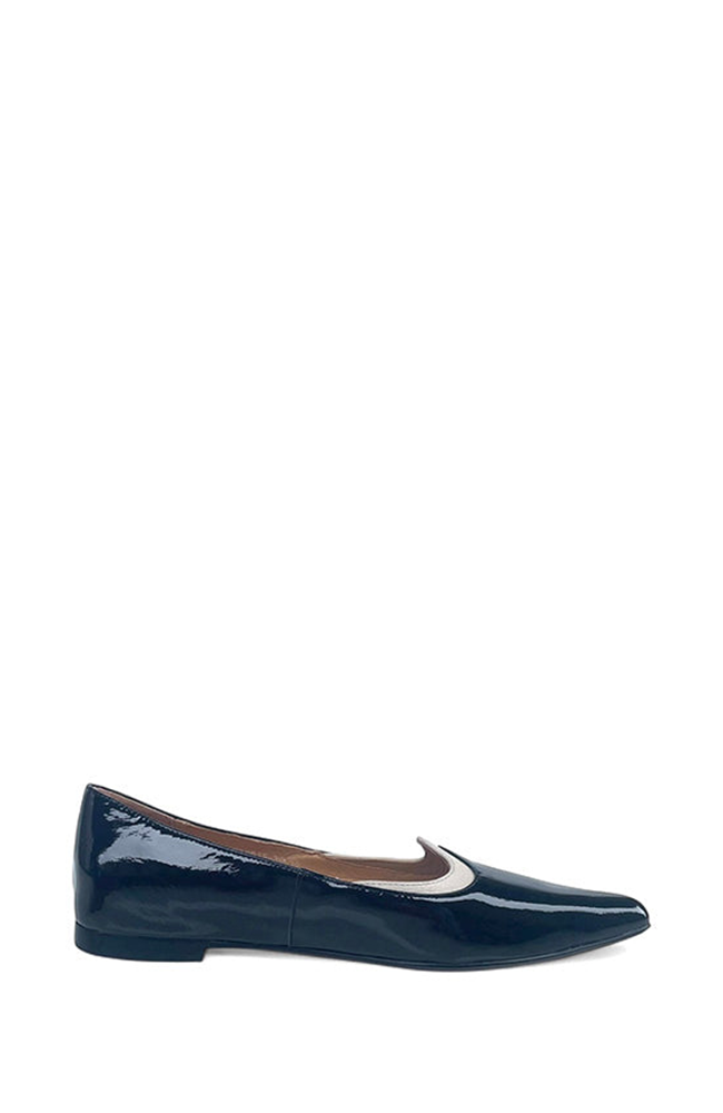 Yibbie Patent Flat - Black Milk