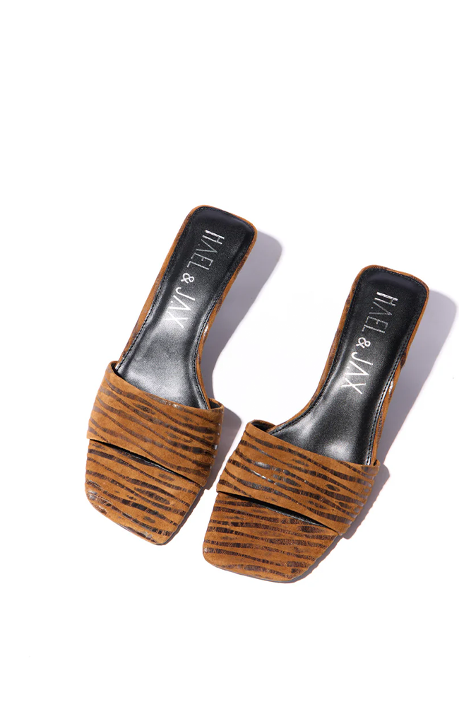 Revolution Heels - Mocha Animal