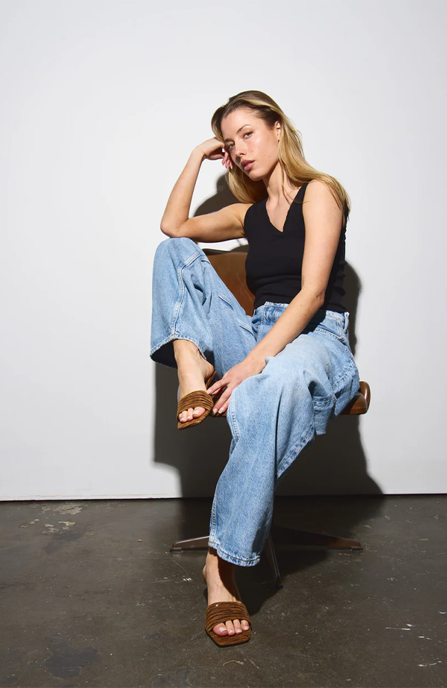 Revolution Heels - Mocha Animal