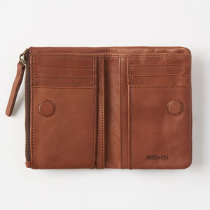 Small Capri Wallet - Cognac