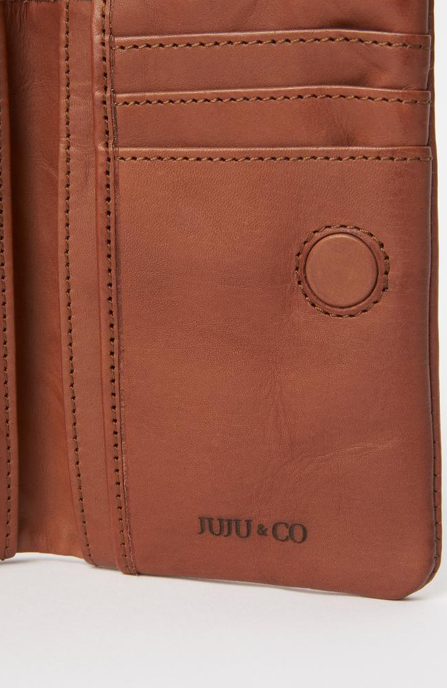 Small Capri Wallet - Cognac