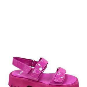 Start Sandal - Patent Bright Pink