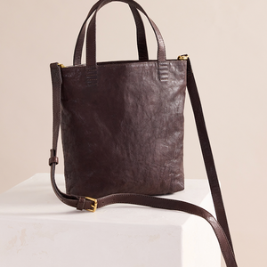 Mini Shopper Tote - Chocolate
