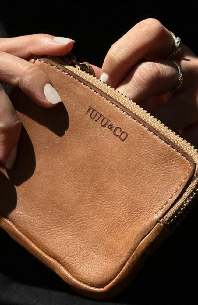 Compact Pouch - Tan