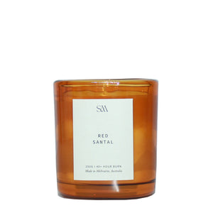 Red Santal Signature Scented Candle