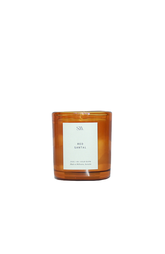 Red Santal Signature Scented Candle