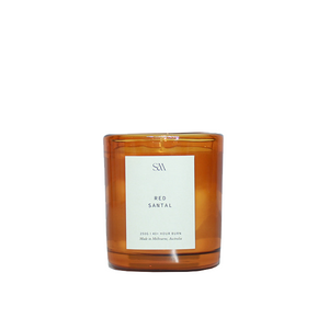 Red Santal Signature Scented Candle