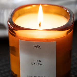 Red Santal Signature Scented Candle
