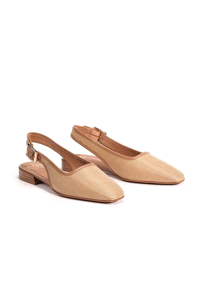 Soph Slingback Flat - Tan