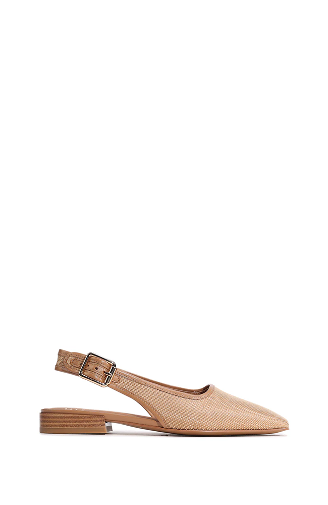 Soph Slingback Flat - Tan