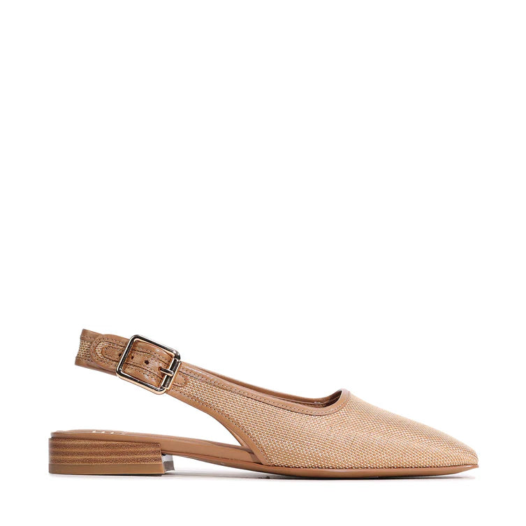 Soph Slingback Flat - Tan