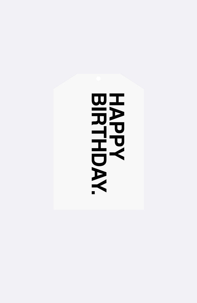 Gift Tag - Happy Birthday