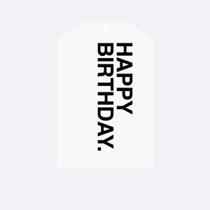 Gift Tag - Happy Birthday