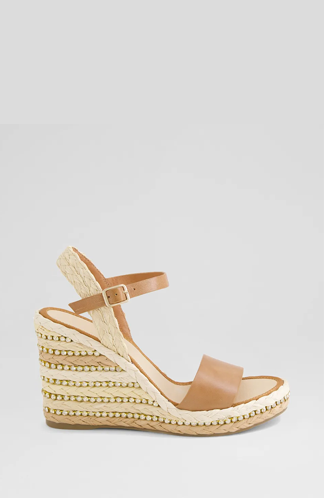 Etroya Wedge Heel - Tan Natural