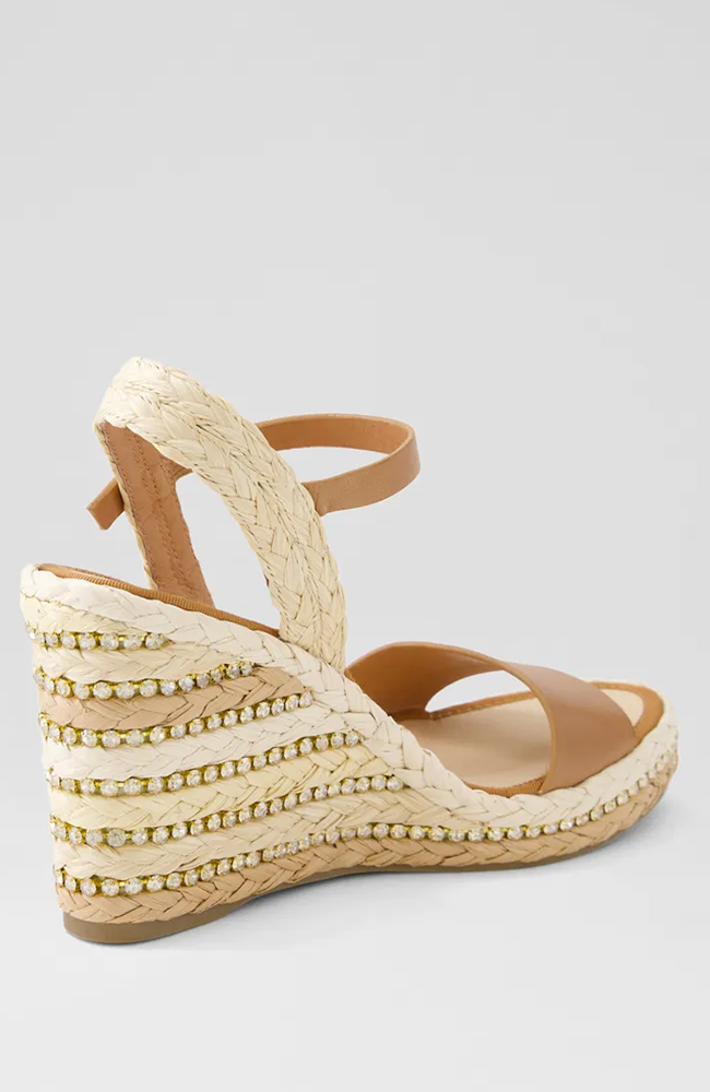 Etroya Wedge Heel - Tan Natural