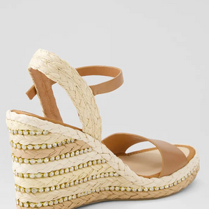 Etroya Wedge Heel - Tan Natural