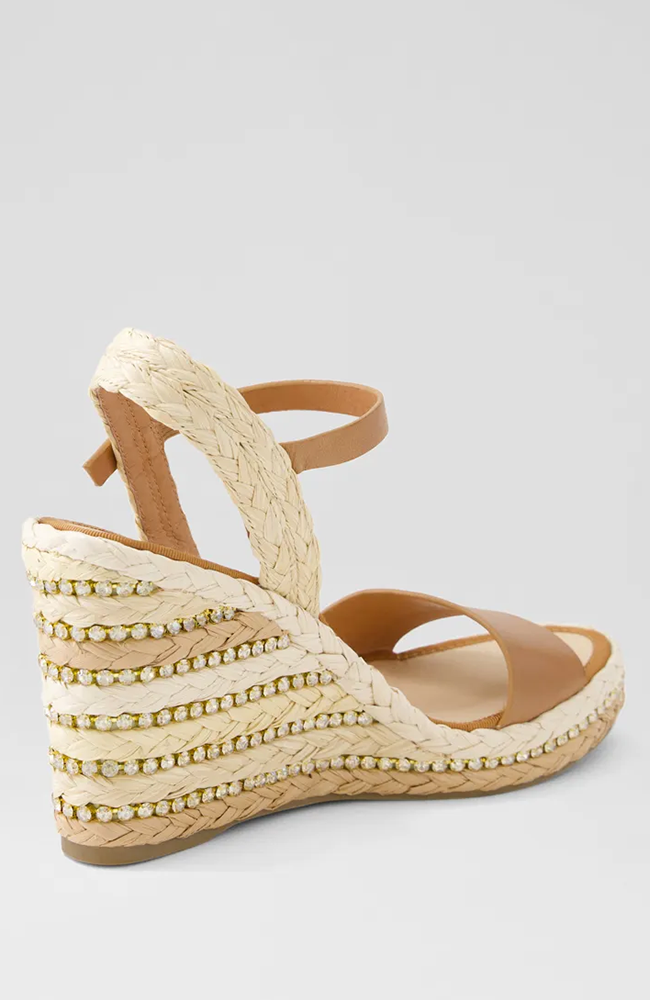 Etroya Wedge Heel - Tan Natural