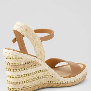 Etroya Wedge Heel - Tan Natural