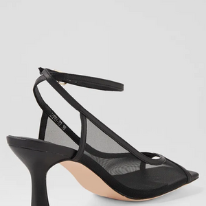 Lopra Mesh Heel - Black