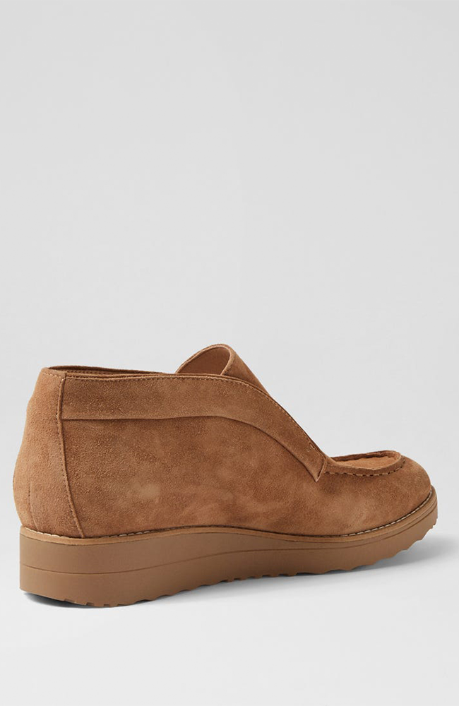 Onott Suede Ankle Boots - Light Choc