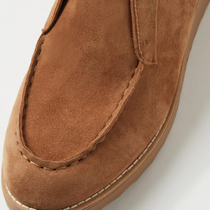 Onott Suede Ankle Boots - Light Choc