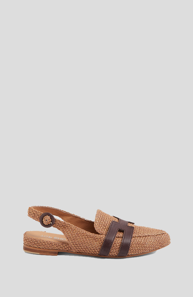 Faltis Flat - Tan/Chocolate