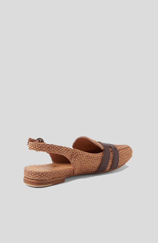 Faltis Flat - Tan/Chocolate