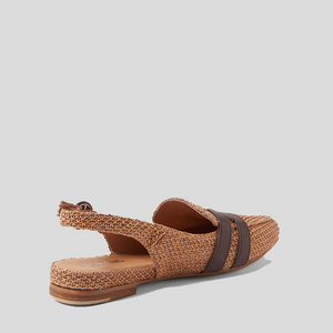 Faltis Flat - Tan/Chocolate