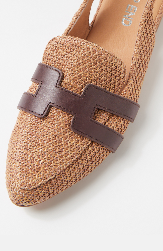 Faltis Flat - Tan/Chocolate