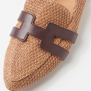 Faltis Flat - Tan/Chocolate