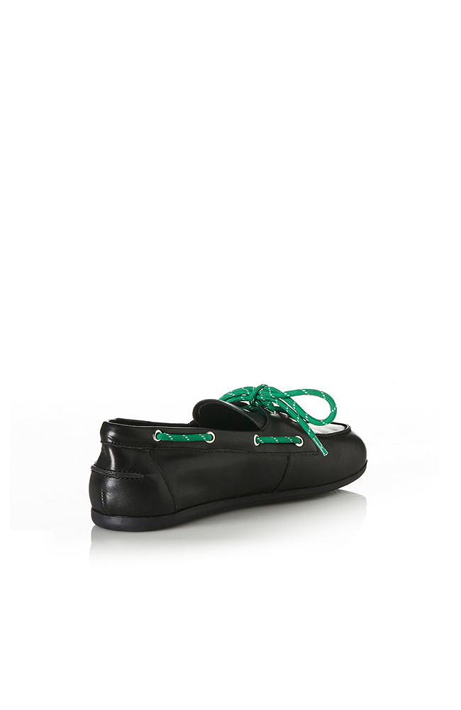 Teddy Loafer - Black Green