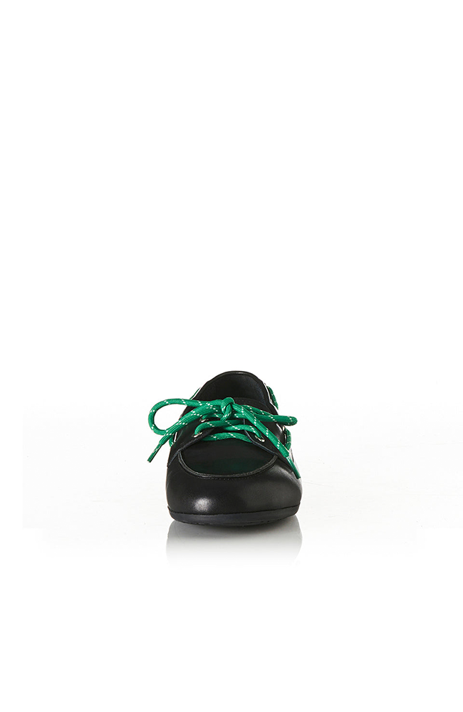 Teddy Loafer - Black Green