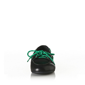 Teddy Loafer - Black Green