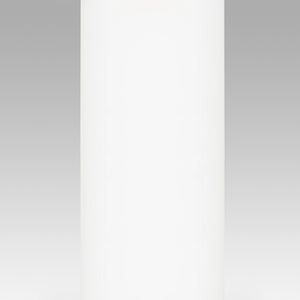 Wax Pillar Candle - Nordic White - 10.1 x 25.4cm