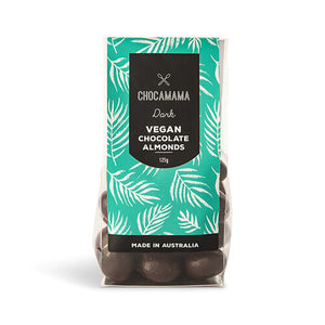 Vegan Dark Chocolate Almonds 125g