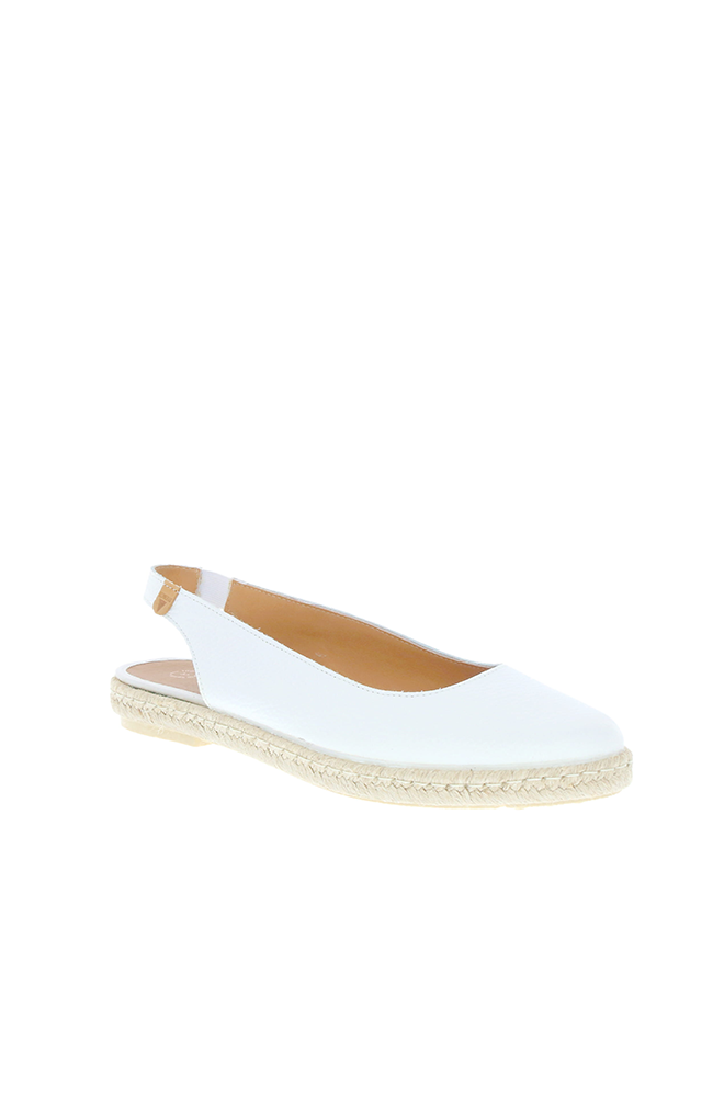 Kiara Slingback - White