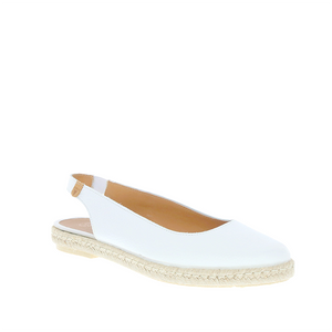 Kiara Slingback - White
