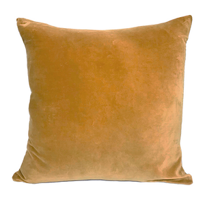 Saffron Velvet Cushion