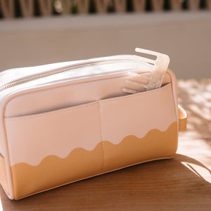 Caramel Ripple Wash Bag